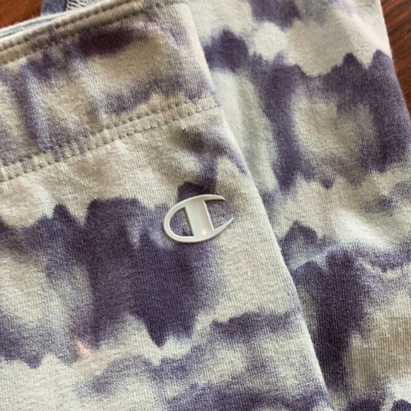 Champion Blue Tie Dye Athletic Leggings - Picture 2 of 3